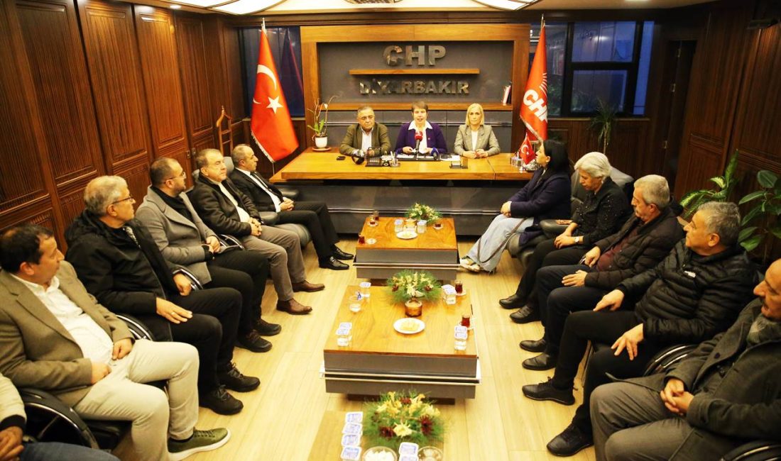 Diyarbakır’a ziyarette bulunan CHP