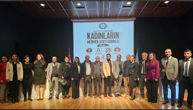 Kadınların mermer sektöründeki rolü konuşuldu