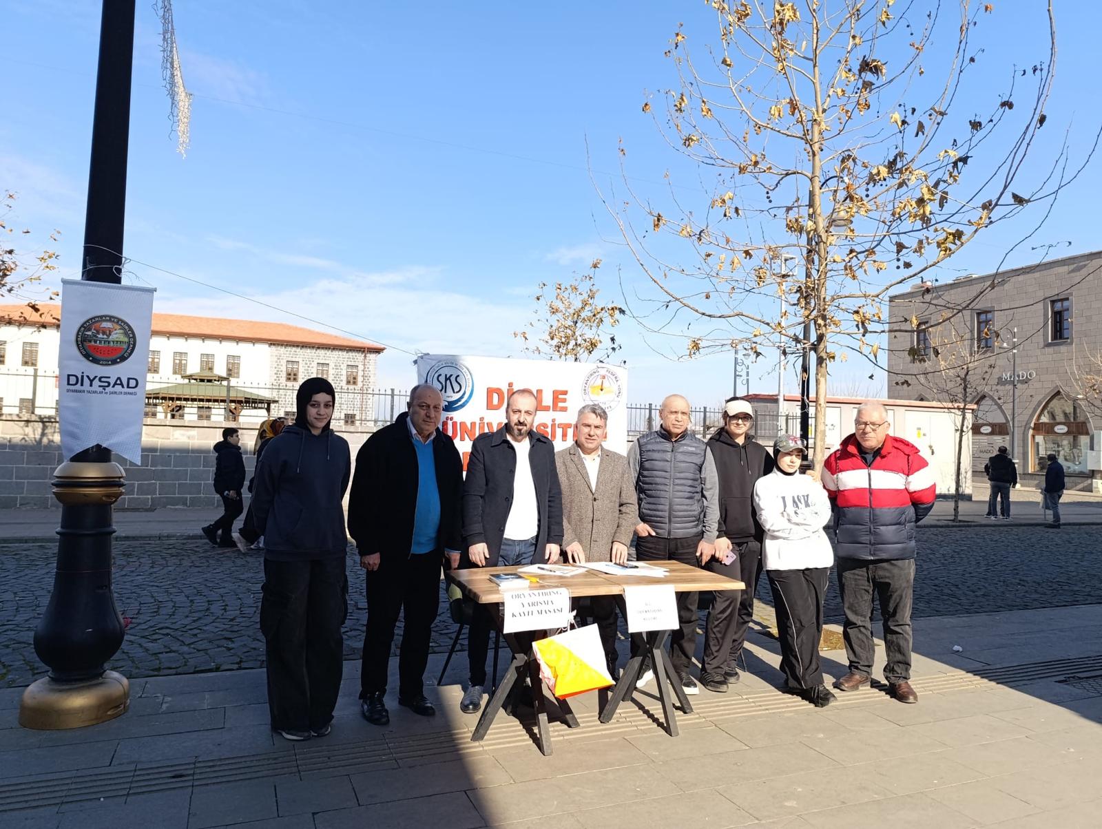 Diyarbakır’da Şiirle Oryantiring Buluşuyor etkinliği büyük ilgi gördü