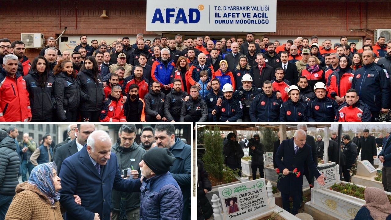 Diyarbakır’da depremde hayatını kaybedenler anıldı