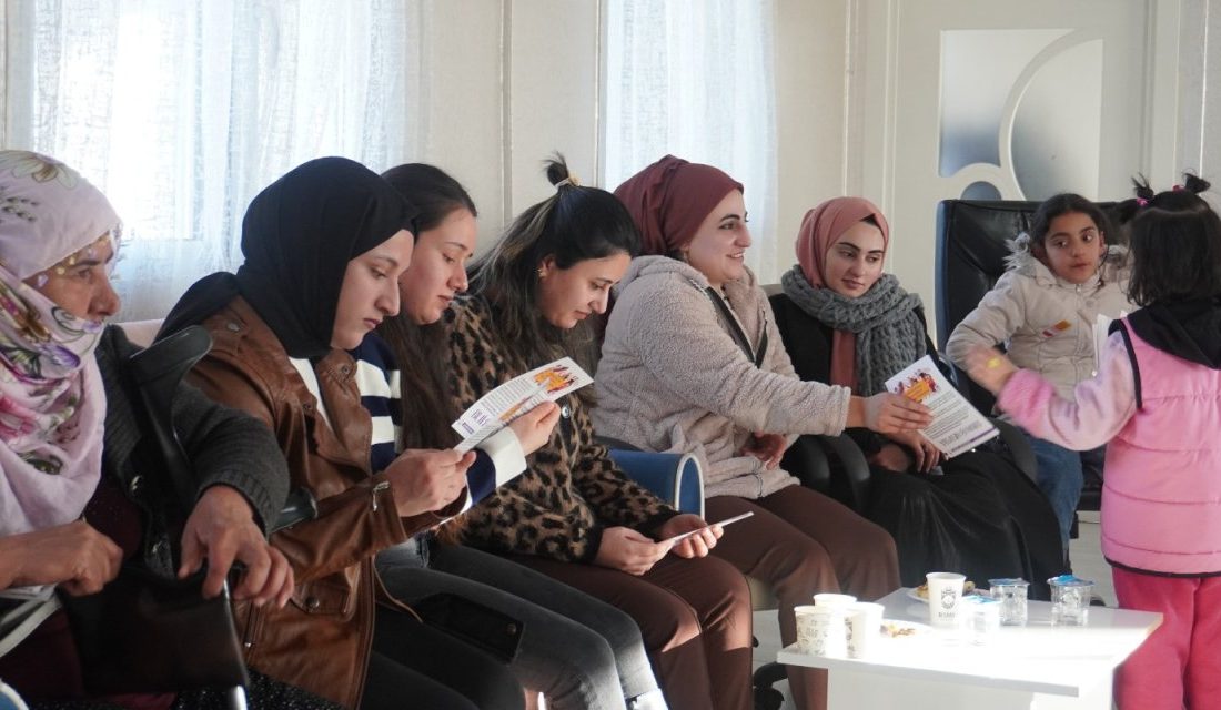 Bismil Belediyesi engelli kadınlarla buluştu Bismil Belediyesi Kadın ve