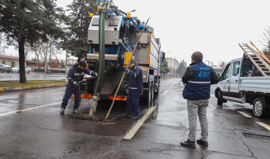 DİSKİ Karayolları sorumluluk sahasına indi Diyarbakır Su ve Kanalizasyon