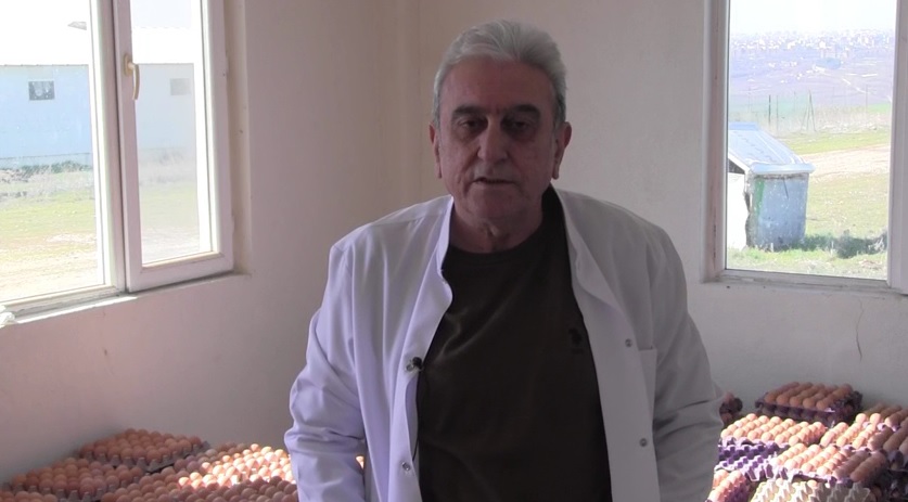 Dicle Üniversitesi’nde Kırsalda Organik Yumurta Üretimi Projesi devam ediyor