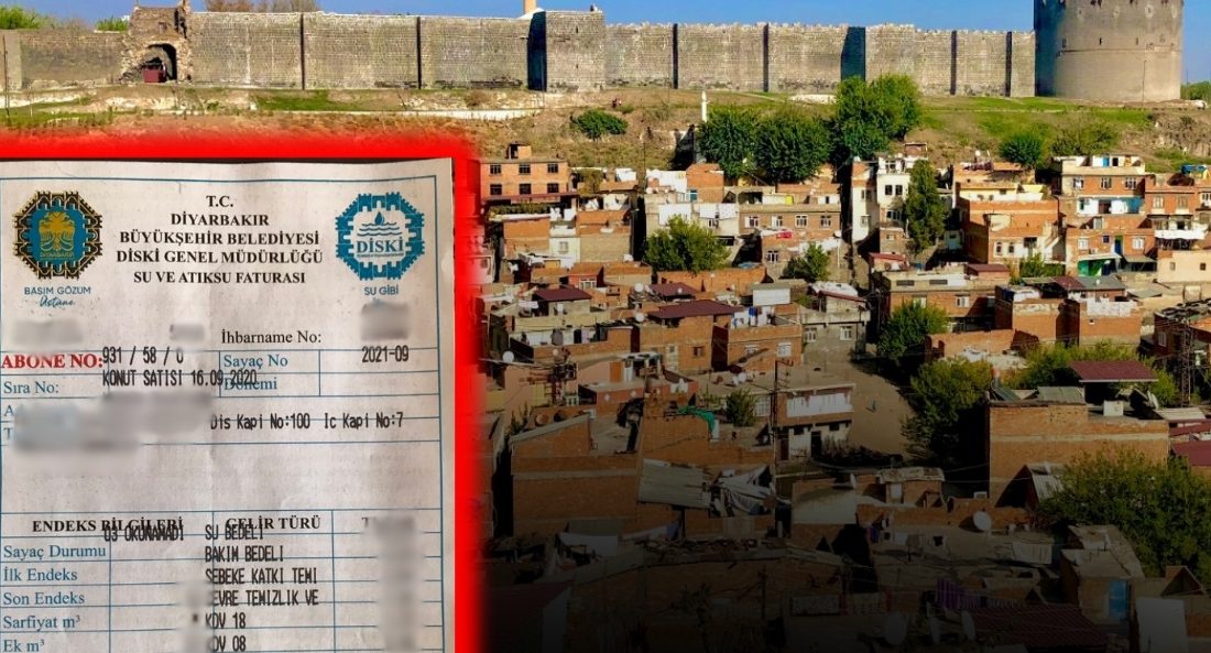 Diyarbakır’da su faturaları elektriği geçti Diyarbakır’da su faturaları elektriği
