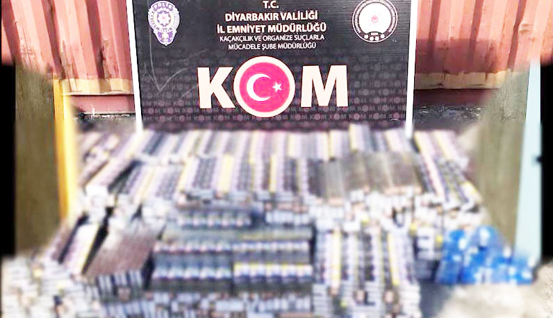 Diyarbakır KOM ekipleri bir ayda çok sayıda kaçak ürün ele geçirdi: 37 tutuklama Diyarbakır’da Kaçakçılık ve Organize