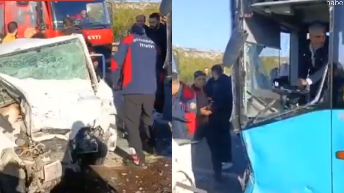 Diyarbakır’da üniversite yolu üzerinde