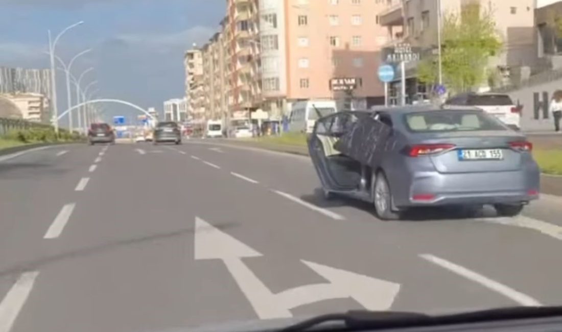 Diyarbakır'da Urfa Bulvarı'nda kapısı