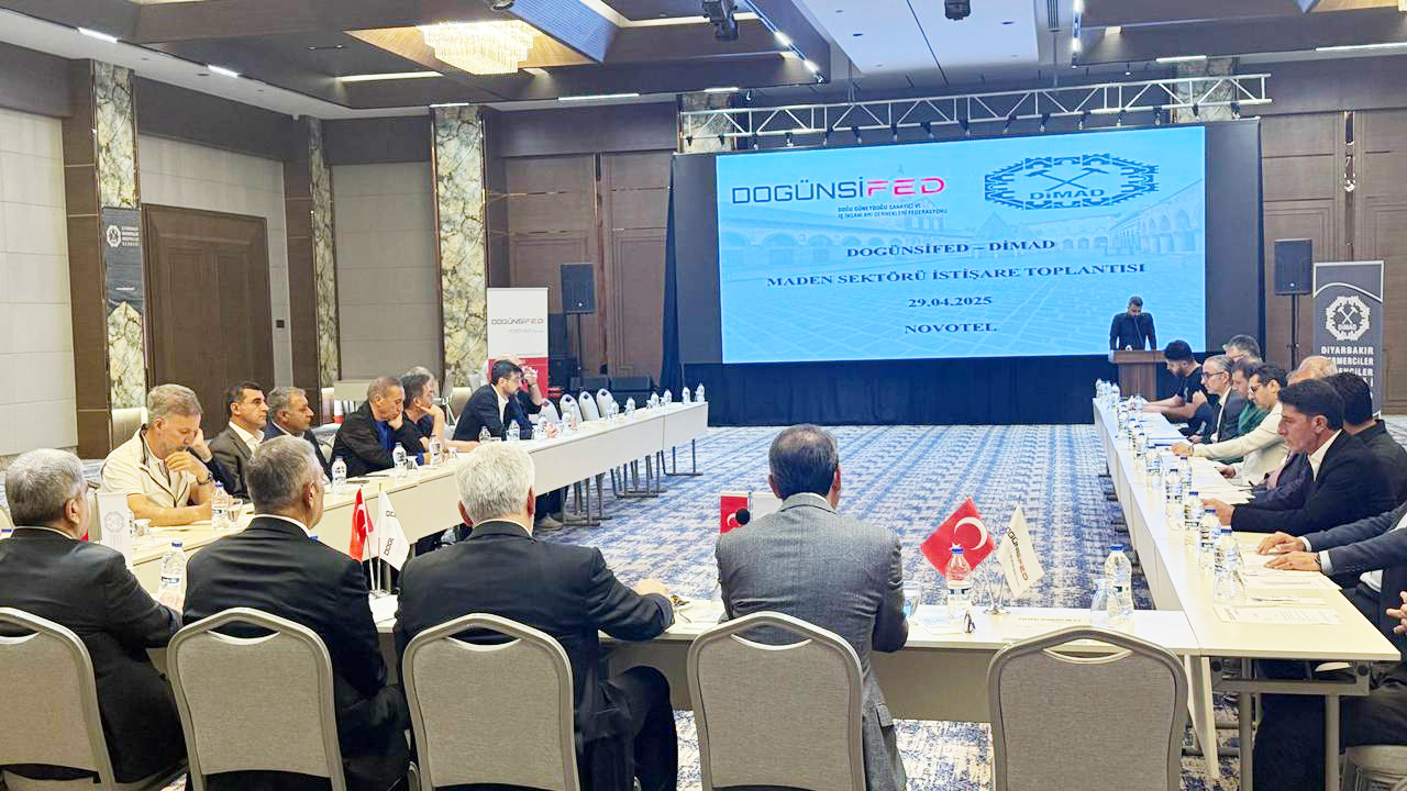 Diyarbakır'da maden sektörü masaya yatırıldı!