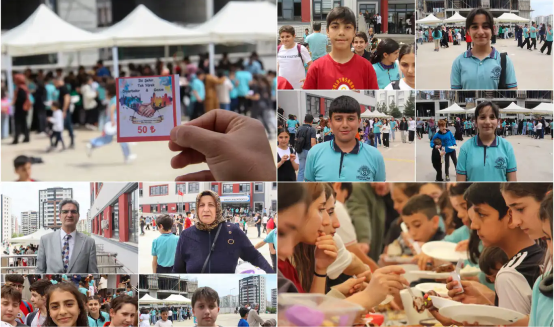 Diyarbakır'daki okullarda başlayan Gazze