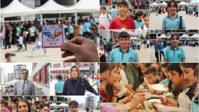 İlkokul öğrencilerinden Gazze için örnek davranış