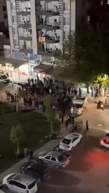 Diyarbakır'ın Silvan ilçesinde pikap