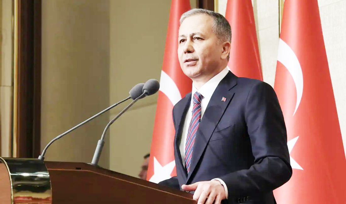 İçişleri Bakanı Ali Yerlikaya,