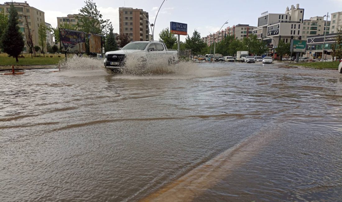 Diyarbakır'da etkili olan şiddetli