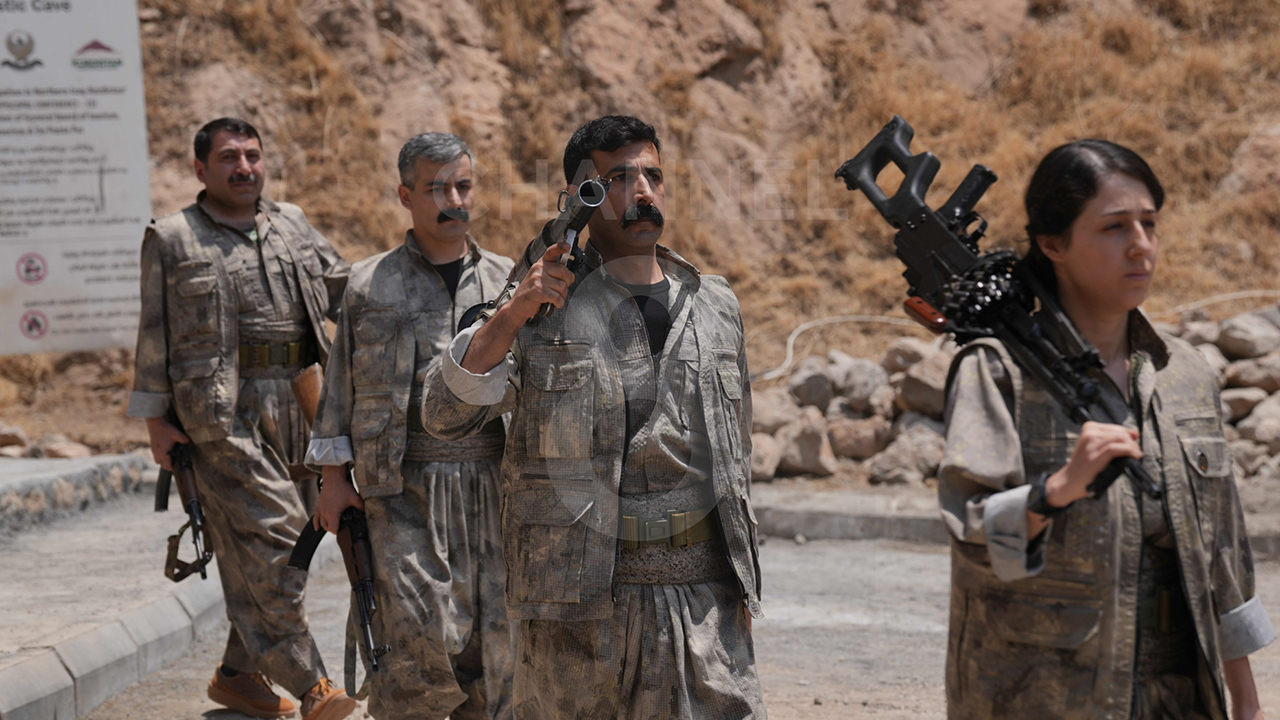 PKK’nın silah bırakmasının ilk görüntüleri yayınlandı