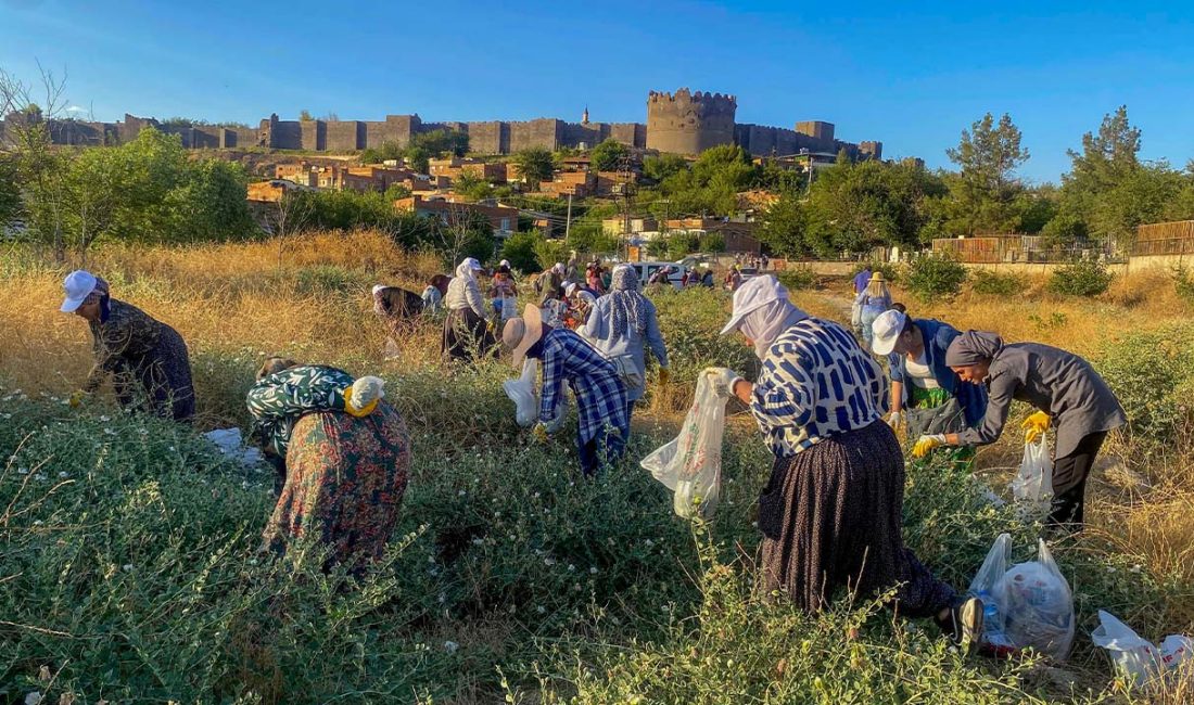 Diyarbakır’da kadınlar, tarihi surların