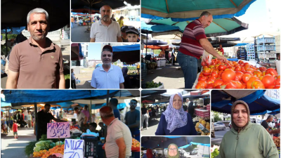 Emekliler: Aile desteği olmasa geçinemiyoruz Diyarbakır semt pazarında ekonomiye ilişkin