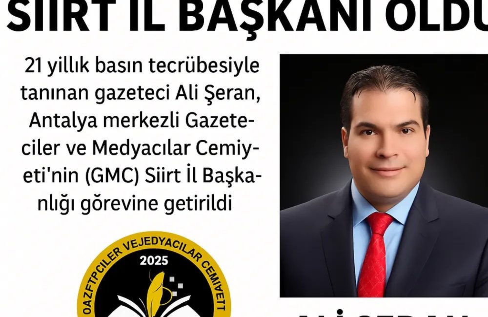 "Gazeteci Ali Şeran, GMC