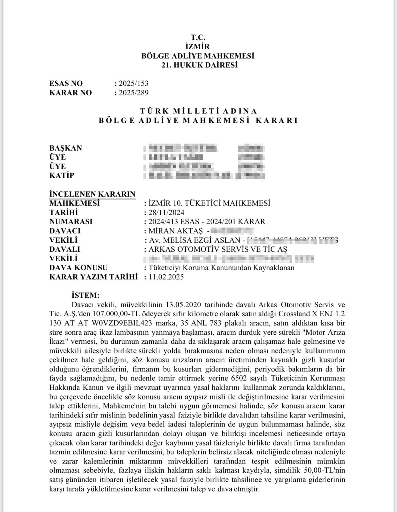 Engelli çocuğunu hastaneye götürmek için sıfır otomobil aldı 5 yıldır arabayı kullanamıyor