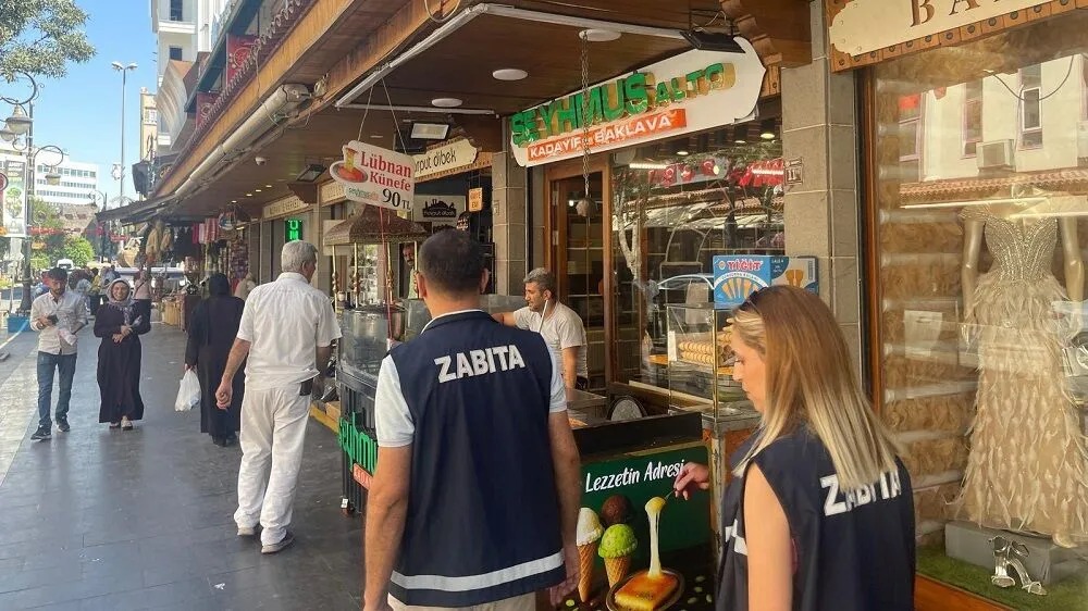 Sur Belediyesi denetim gerçekleştirdi Diyarbakır Sur Belediyesi, son