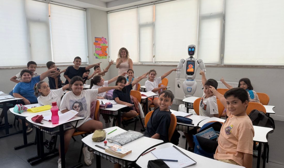 Diyarbakır'da özel bir okul,